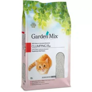 Gardenmix Bentonit Kokusuz İnce Taneli Topaklanan Doğal Kedi Kumu 10 Lt