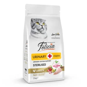 Felicia Tavuklu HypoAllergenic Sterilised Az Tahıllı Kısırlaştırılmış Kedi Maması 2 Kg