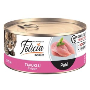 Felicia Tahılsız Yavru Tavuklu Kıyılmış Kedi Konservesi 85 Gr