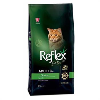 8698995003551 Reflex Plus Tavuklu Yetişkin Kedi Maması 1,5 Kg