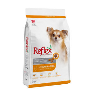 New Arrivals Reflex Küçük Irk Tavuklu ve Pirinçli Yetişkin Köpek Maması 3 Kg