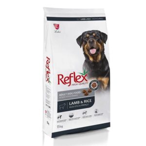 New Arrivals Reflex Kuzulu ve Pirinçli Yetişkin Köpek Maması 3 Kg
