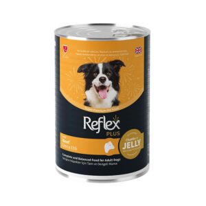 Reflex Plus Parça Dana Etli Yetişkin Köpek Konservesi 400 Gr
