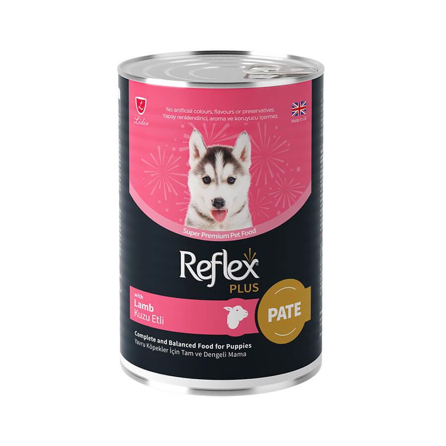 8698995032728 Reflex Plus Pate Etli Yavru Köpek Konservesi 400 Gr