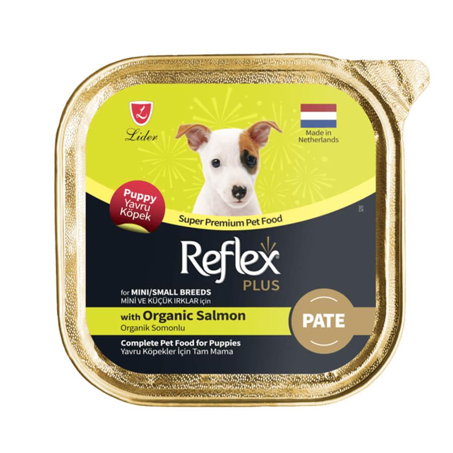 8698995032773 Reflex Plus Somonlu Mini ve Küçük Irklar İçin Yavru Köpek Konservesi 85 Gr