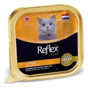 New Arrivals Reflex Plus Jöleli Dana Etli Yetişkin Kedi Konservesi 85 Gr