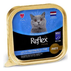 Collections Reflex Plus Pate Ringa ve Morina Balıklı Yetişkin Kedi Konservesi 85 Gr