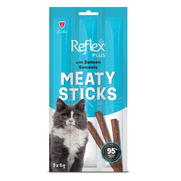 8698995033879 Reflex Plus Somonlu Kedi Ödül Çubuğu 15 Gr x 3 Adet
