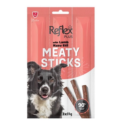8698995033893 Reflex Kuzu Etli Köpek Ödül Çubuğu 11 Gr x 3 Adet