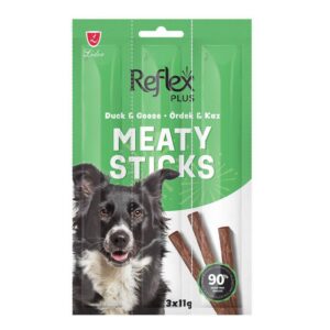 Reflex Ördek ve Kaz Etli Köpek Ödül Çubuğu 11 Gr x 3 Adet
