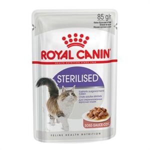 New Arrivals Royal Canin Sterilised Gravy Pouch Kısırlaştırılmış Kedi Konservesi 85 Gr