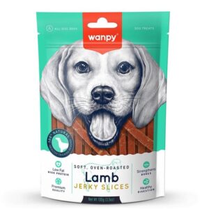 New Arrivals Wanpy Yumuşak Kuzu Eti Dilimleri Köpek Ödülü 100 Gr