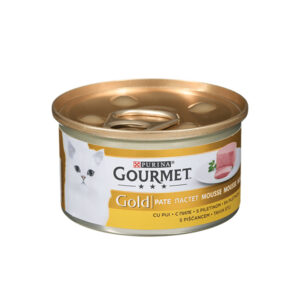 Gourmet Gold Kıyılmış Tavuklu Yetişkin Kedi Konservesi 85 Gr