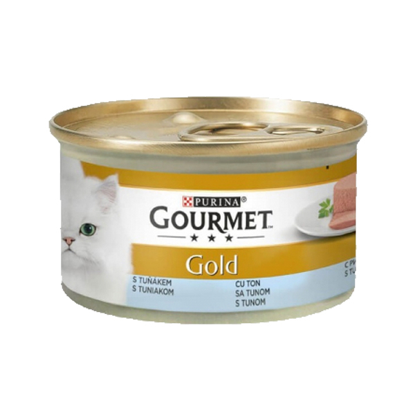 8445292081184 Gourmet Gold Kıyılmış Ton Balıklı Kedi Konservesi 85 Gr