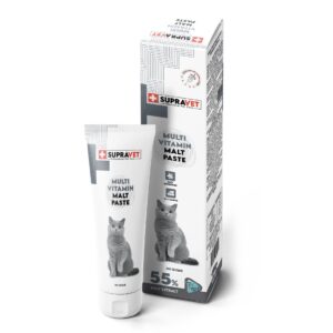 Supravet Kediler İçin Taurinli Multi Vitaminli Kedi Malt Macunu 100 g