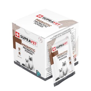 Supravet Probiyotik Kedi Bağışıklık Güçlendirici Toz Probiyotik + Prebiyotik Takviyesi 30 x 1 g