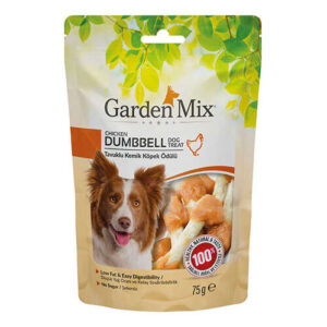 Garden Mix Dumbbell Tavuk Etli Kemik Köpek Ödülü 75 g