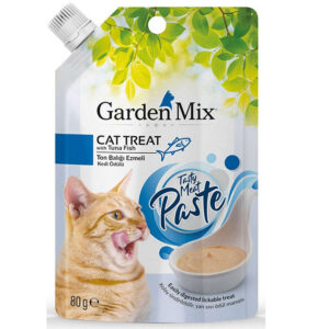 Garden Mix Paste Ton Balıklı Ezmeli Sıvı Kedi Ödülü 80 g