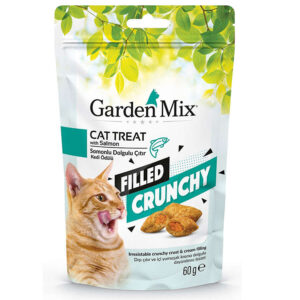 Garden Mix Somonlu İçi Dolgulu Kedi Ödülü 60 g