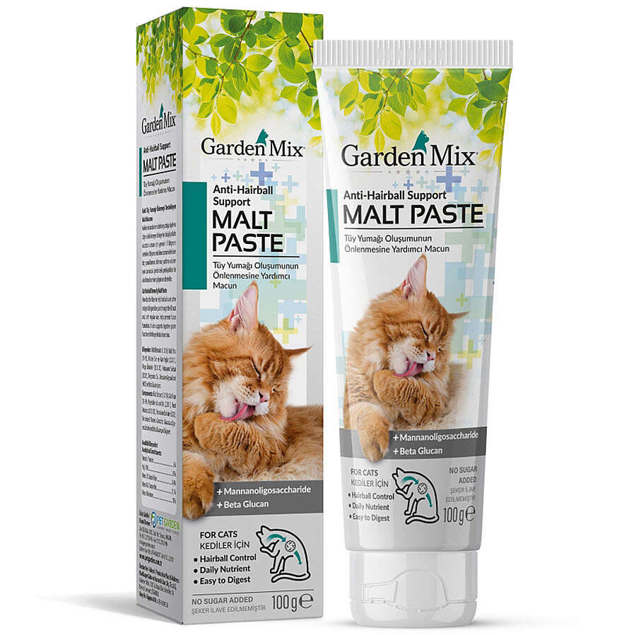 8681085430429 Garden Mix Anti Hairball Kedi Malt Macunu 100 g