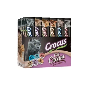 Crocus Multipack 6 Çeşit Krema Kedi Ödülü 15 g