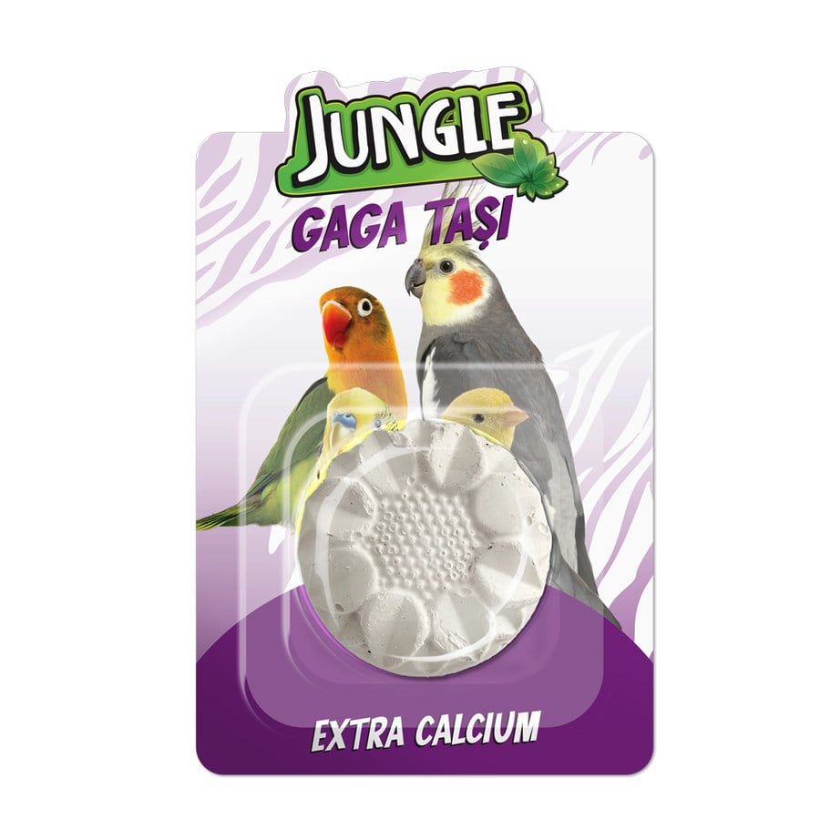 8681299606351 Jungle Kuşlar İçin Yuvarlak Gaga Taşı