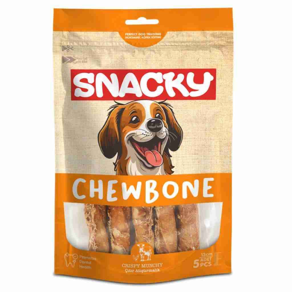 8682631205195 Snacky Çıtır Munchy Köpek Ödül 5'li 100 g
