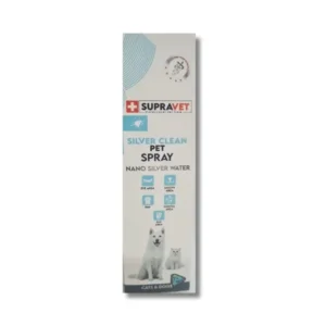 Supravet Silver Clean Nano Gümüş Suyu Çok Amaçlı Kedi ve Köpek Deri Bakım Spreyi 150 ml