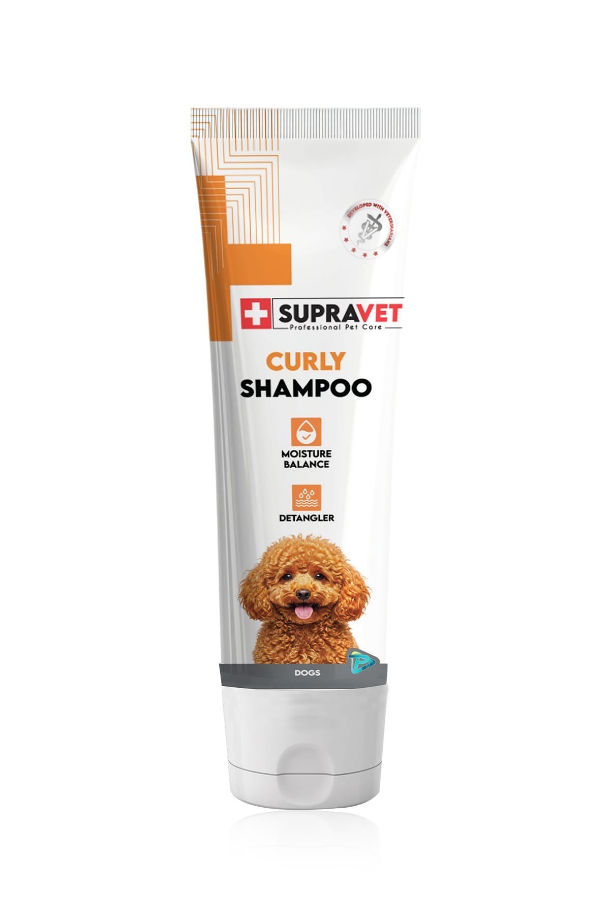 8684272332285 Supravet Kıvırcık Tüylü Köpekler İçin Şampuan 200 ml