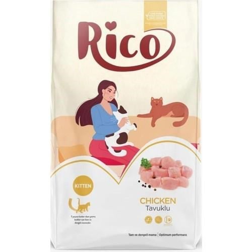 8690944728065 Rico Tavuklu Yavru Kedi Maması 2 Kg