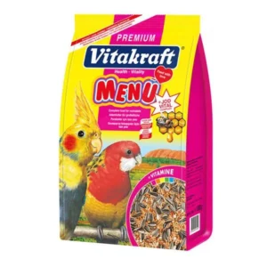 New Arrivals Vitakraft Menü Vital Paraket Yemi Ballı 1000 g